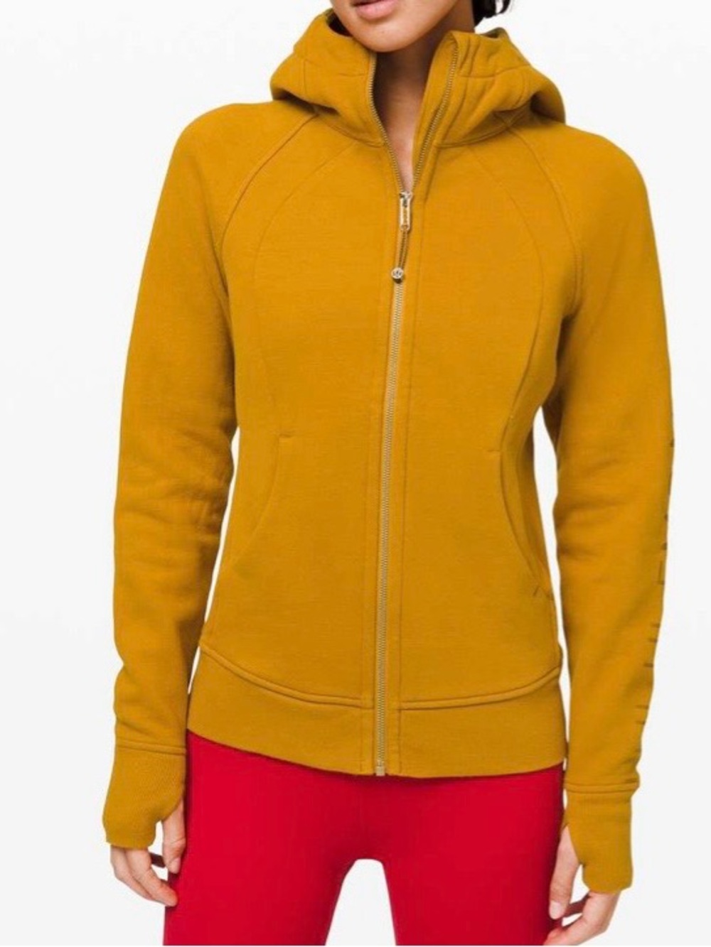 lululemon athletica Scuba Hoodie-Lunar New Year-Fools Gold-Size 8